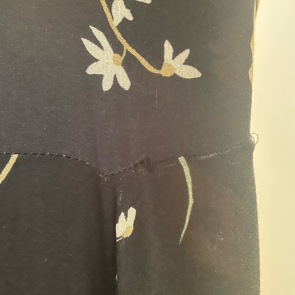 Urban Outfitters Floral Midi with Thigh-high Slit - Picture 4 of 6